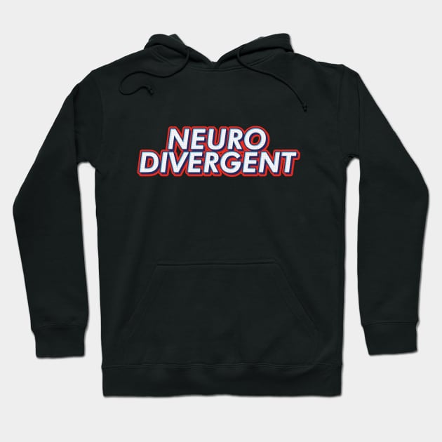 Neurodivergent text typography | Morcaworks Hoodie by Oricca